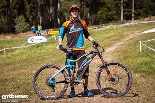 Für Michel, Teamfahrer der Haibike Enduro Crew, ging es bereits um den Sieg der Serienwertung