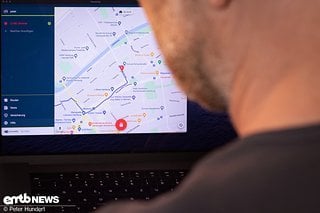 Der Biketrax schickt über die „Lock“-Funktion Alarme auf das Smartphone, wenn das E-Bike bewegt wird.