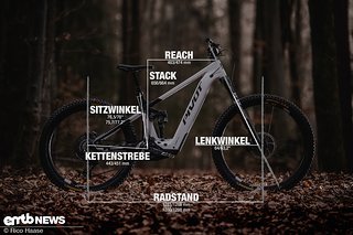 Pivot Shuttle LT Pro mit Geometrieangaben in Rahmengrösse L.