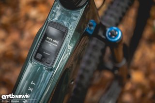 Im breiten Oberrohr sitzt das Bosch Kiox 400C-Display.