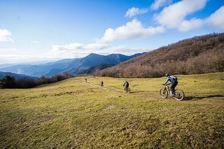 Bekannte Bike-Weisheit: Das Gras in Ligurien ist immer grüner!