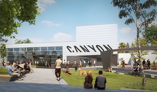 Mit Renderings möchte uns Canyon schon einmal einen ersten Eindruck vermitteln wie der neue Campus aussehen könnte. Mit Renderings möchte uns Canyon schon einmal einen ersten Eindruck vermitteln wie der neue Campus aussehen könnte.