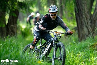Und ab gehts – Luca mit einer guten Portion Style!