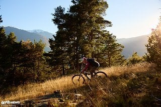 Besonders die gut nutzbare Plattform des optimierten Dämpfers macht das Focus zu einem agilen und flinken E-MTB