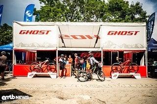 beim Rock the Hill können E-Bike diverser Herstelle ausgeliehen und getestet werden