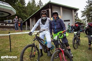 Top Stimmung herrschte Tagsüber, auch wenn das Wetter schon mal freundlicher war.