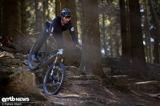 In rauem Gelände kommt das Bike recht schnell an seine Grenzen.