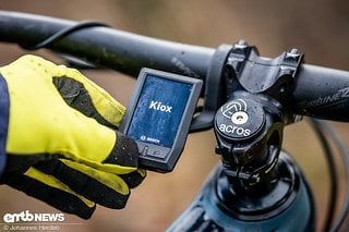 Das Kiox-Display von Bosch fungiert nicht nur als E-Bike-Display, sondern auch als Fitness-Computer