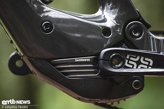 Am Cannondale Moterra SL kommt ein Shimano EP801 zum Einsatz.