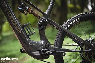 Cannondale setzt beim Moterra SL auf einen Hinterbau mit Flex-Pivot-Technologie.