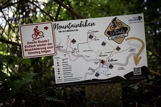 Die UrTrails bieten 100 km ausgeschriebene MTB-Routen. Die UrTrails bieten 100 km ausgeschriebene MTB-Routen.