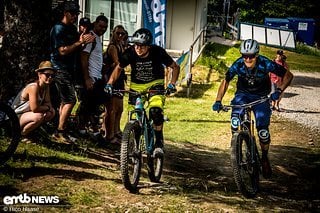 Vom Start weg, ging es einen harten Uphill hinauf