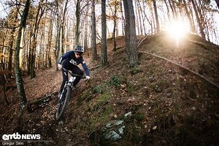 So richtig zuhause ist das Rise natürlich im variablen Trail-Einsatz