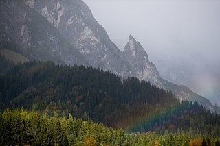 Nach dem Regen kommt der Regenbogen