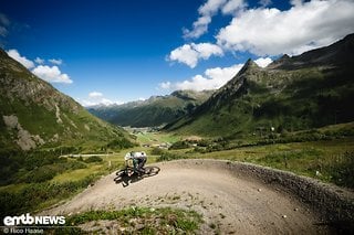 Lust auf flowige Strecken? Dann könnte der Bikepark „Silva Trails“ in Galtür etwas sein.