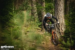 Bei den Rennen der EWS-E geht es auch darum, auf vollkommen unbekannten Stages sehr schnell zu fahren – genau so sieht Enduro aus!