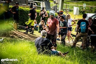 Nach unserem kleinen Fun-Race wurde noch gefachsimpelt und über das Rennen gesprochen