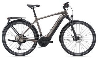 Das Explore E+ Pro 1 GTS besitzt einen Rahmen mit Standard Oberrohr, eine 63 mm Federgabel und Shimano Deore XT Antriebskomponenten.