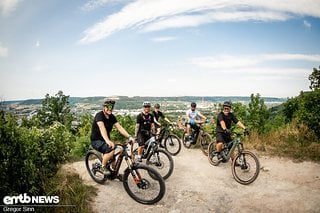 Auf der Horizontalen hat man eine super Aussicht über die Uni-Stadt.