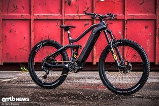 Haibike AllMtn SE auf der BikeStage 2021