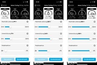 Drei Betriebsmodi lassen sich in der TQ-App konfigurieren