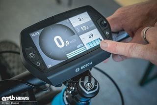 Auch der neue eMTB-Modus wird angezeigt