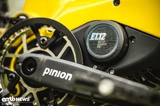 Pinion E1.12 – Mittelmotor mit integriertem 12fach Schaltgetriebe.