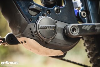 Angetrieben wird das Bike vom Syncdrive-Motor der neuesten Generation. Der Giant-Only-Motor liefert ordentlich Drehmoment und Leistung.