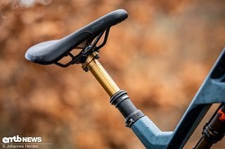 Der Ergon SM10-Sattel ist bequem und an die speziellen Anforderungen des E-Bikes angepasst