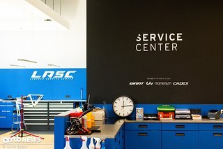Ein eigenes Service-Center darf bei einem Bike-Hersteller nicht fehlen. Giant bearbeitet im Service-Center neben Garantie- und Gewährleistungsfällen auch spezifische Themen.