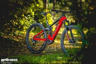 Trek Rail 9.9 in „Glossy Viper-Red“ – einfach extrem sexy!