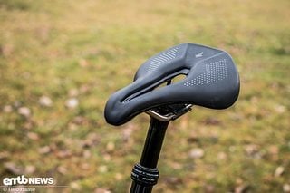 Der Specialized-Sattel ist nach biologischen Erkenntnissen gefertigt