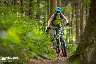 120 mm Federweg laden zu einer etwas flotteren Trailtour ein