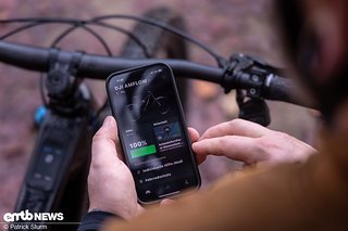 DJI bietet für das Avinox-Motorsystem natürlich auch eine App an.