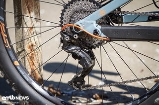 Die mechanische Shimano XT-Schaltgruppe funktionierte absolut zuverlässig.