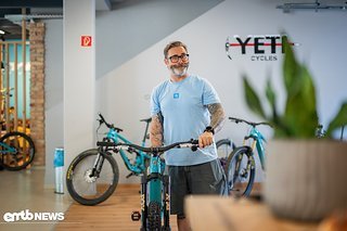 „What? Ich darf jetzt gleich das neue Yeti LTe testen? Cool!“ „What? Ich darf jetzt gleich das neue Yeti LTe testen? Cool!“