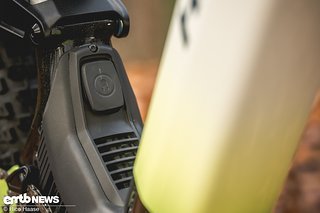 Die Motorabdeckung wirkt leider nicht sehr wertig.