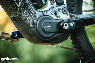 Specialized setzt im Levo 4 R natürlich auch auf den 3.1-Motor, der, je nach Modell, 810 bzw. 850 W in der Spitze leistet