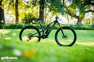 So sieht ein Specialized Levo SL mit montiertem Range Extender aus