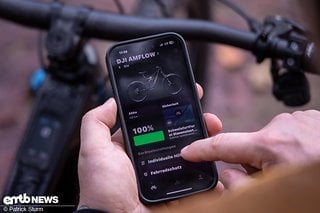 In der Avinox-App lässt sich der Motor umfangreich individualisieren und den eigenen Bedürfnissen anpassen.