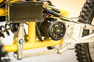 Mit 2,5 kw gibts ordentlich Leistung für das E-Trike. Mit 2,5 kw gibts ordentlich Leistung für das E-Trike.