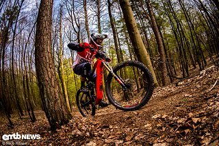 Steile Rampen sind mit dem Haibike Xduro Nduro 10.0 Flyon gar kein Problem