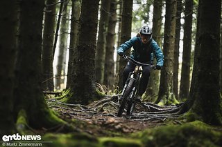 Zugegeben: Ich fahre auch sehr gerne bei widrigen Bedingungen, aber das Rift Zone EL hat mir hier besonders viel Spaß bereitet.