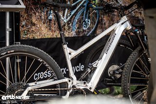 Dieses Rad ließ sich am Crossworx-Stand beim Dirt Masters-Festival in Winterberg bewundern