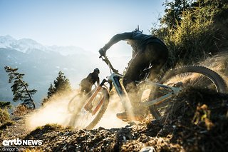 Wir haben die Bikes auf den Trail rund um Latsch im italienischen Vinschgau getestet.