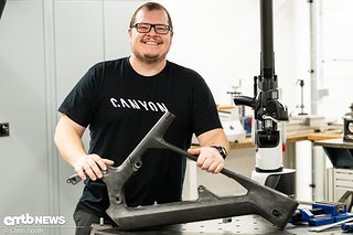 Patrick leitet Canyons hauseigenes Testlabor seit einigen Jahren.