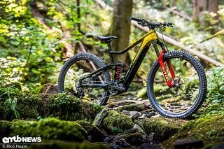 Centurion No Pogo F3600i – das Topmodell der neuen All-Mountain-Flotte mit Shimano EP8 und Stahlfeder-Dämpfer am Heck