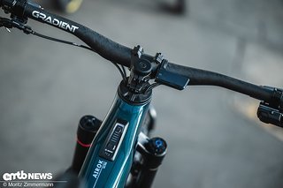 Als Display fungiert hier das kompakte, gut lesbare Bosch Purion 400.