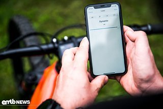 Auch die Dynamic der Unterstützung ist in der Bosch eBike Flow App konfigurierbar