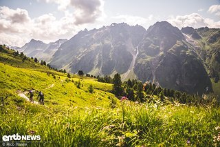 Die Bergwelt von Ischgl ist einfach zu schön